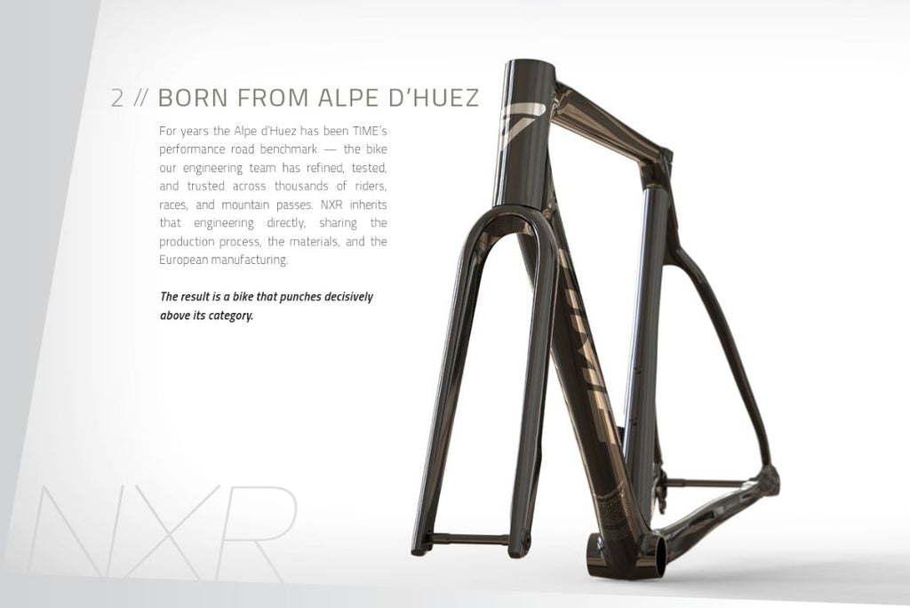TIME NXR Nude Carbon (N01) Road Frameset