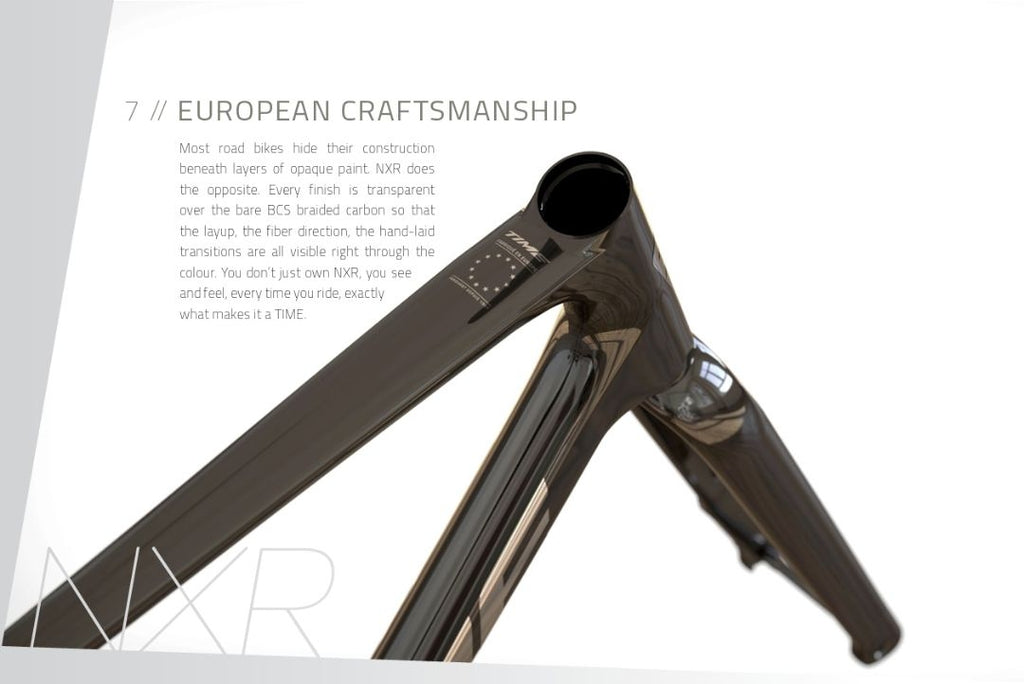 TIME NXR Nude Carbon (N01) Road Frameset