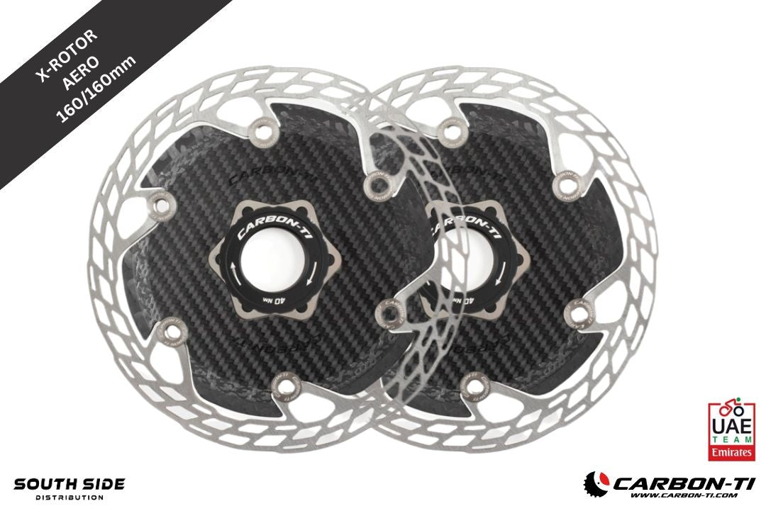 Carbon-Ti X-Rotor Aero Centre Lock - Set